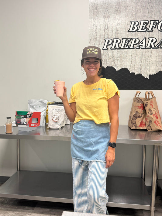 The week we self-manufactured over 2,000 WAFFLES!!!!